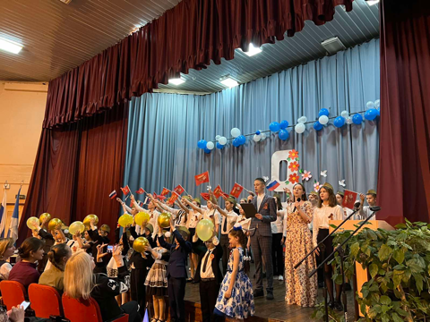 Праздничный концерт, посвященный Дню Победы.